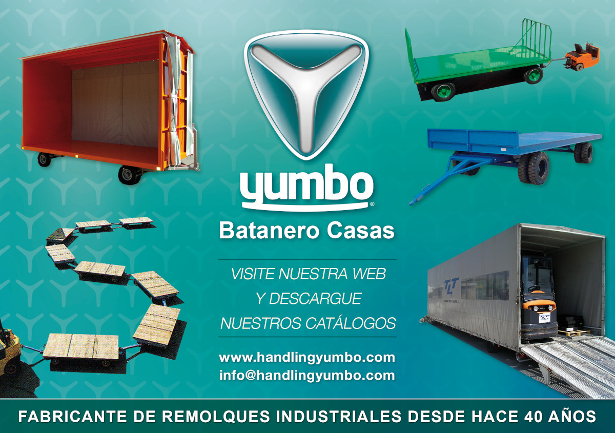 Logotipo Yumbo Batanero Airport handling equipment